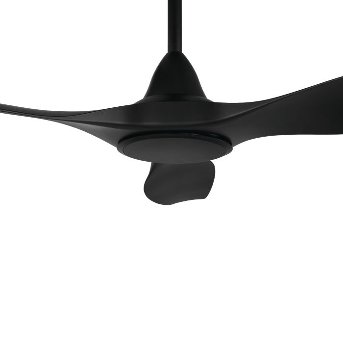 Black Matte NOOSA 52 DC Indoor Ceiling Fan with Multiple Functions