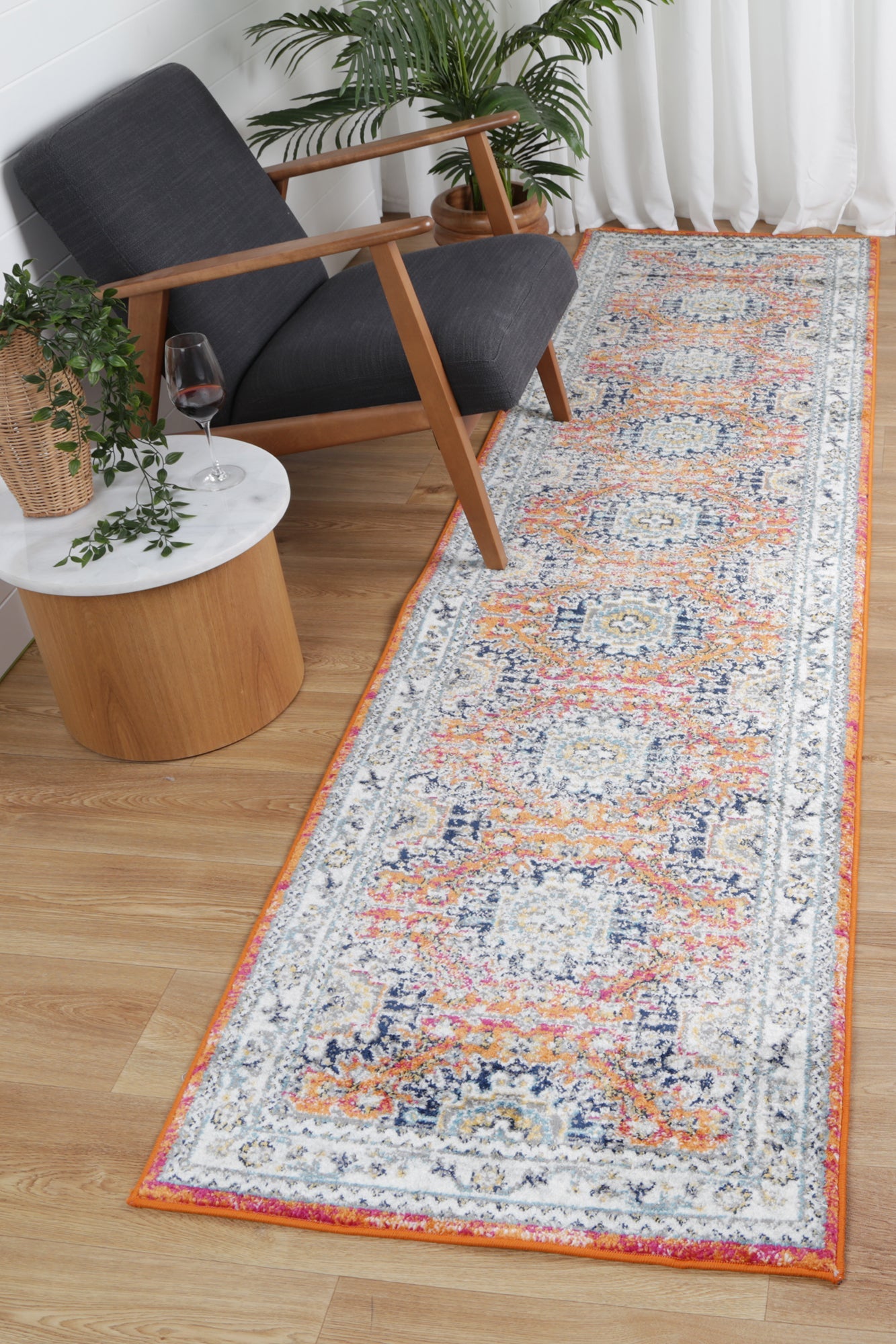 Hot Sale! Traditional Rust Multi Rug from Ligures Collection