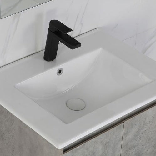 LOLA Grey Wall Hung Vanity - All Sizes Available