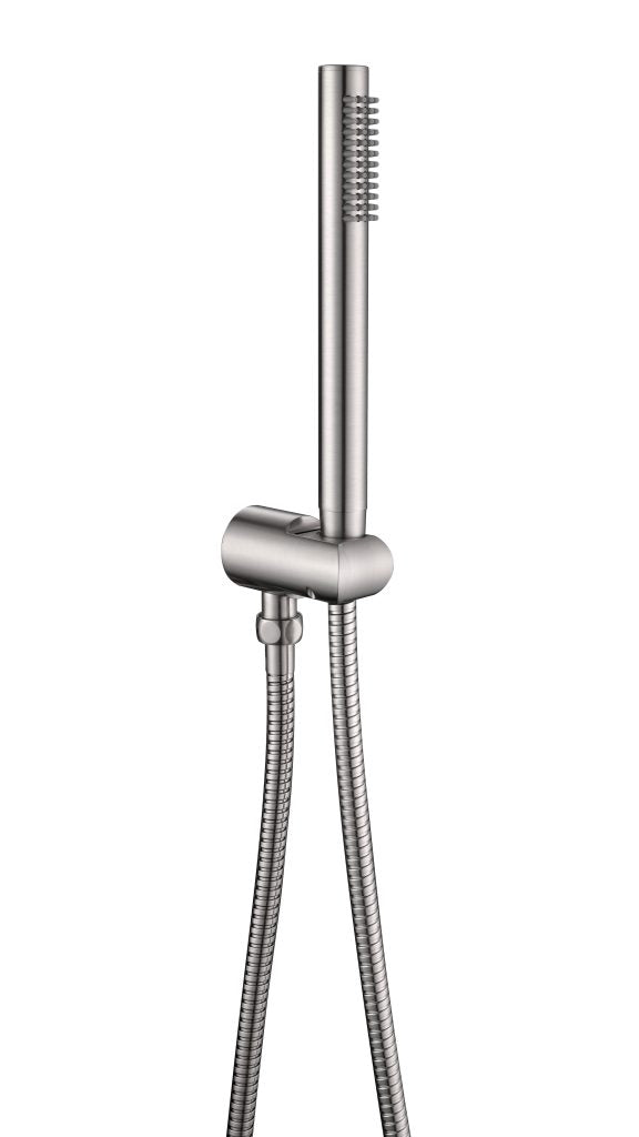 Brushed Nickel Mica Ergonomic Hand Shower for Refreshing Showers