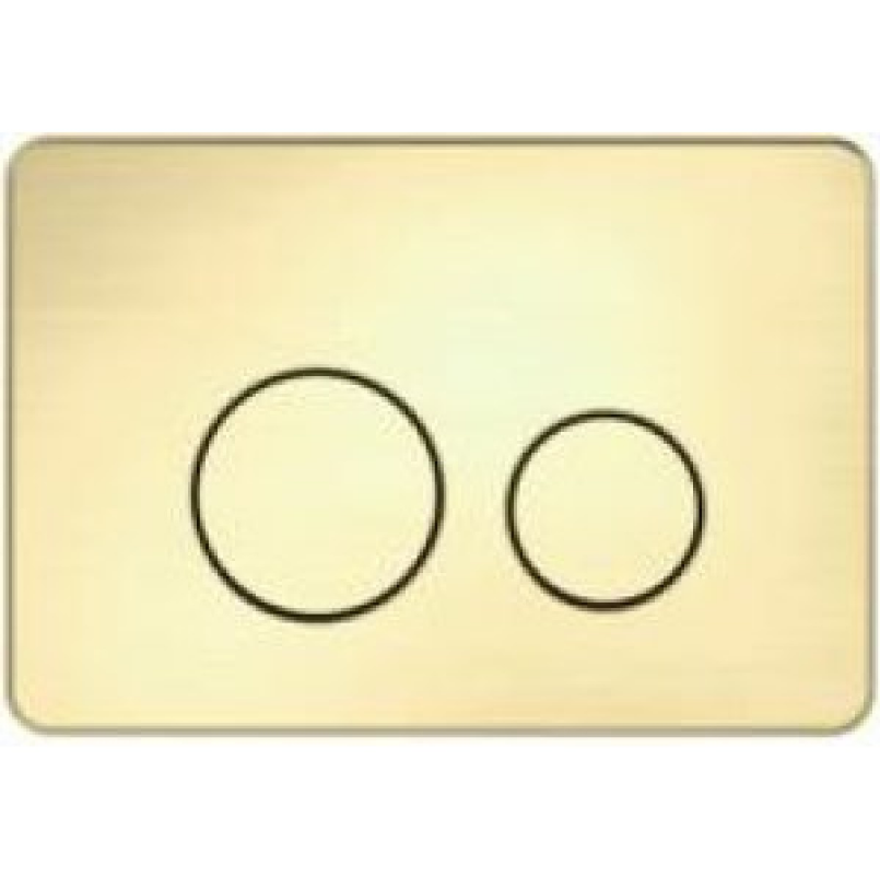 Hot! Mercio R&T Round Flush Plate in Brushed Gold