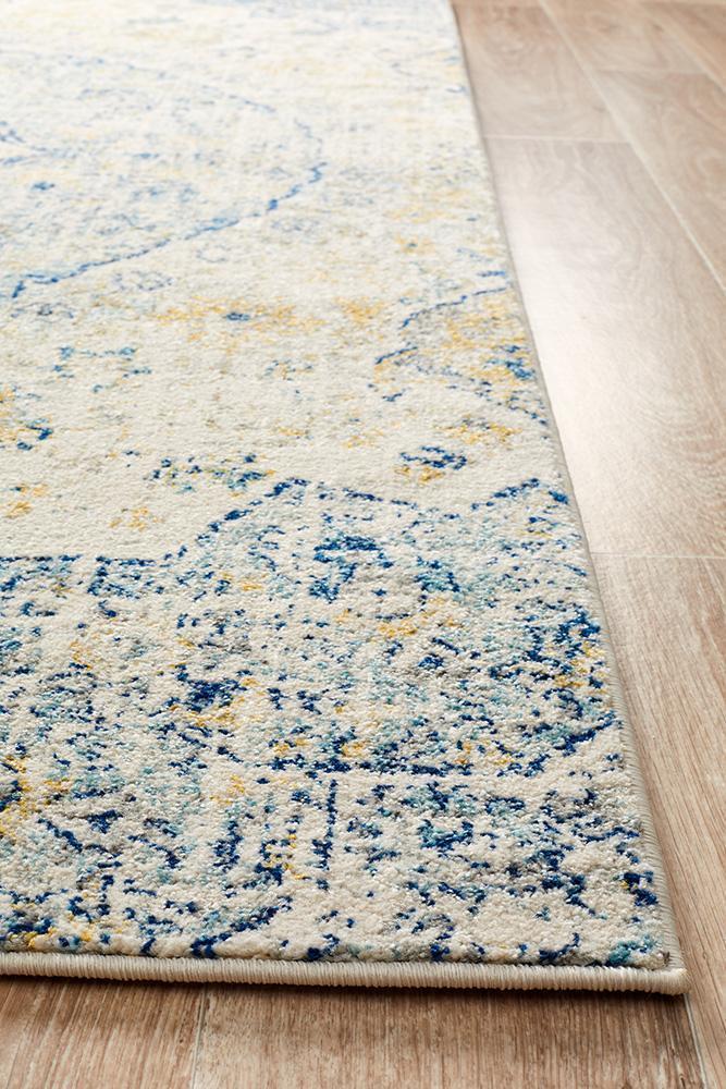 Exclusive Museum Tyler Sky Blue Rug - A Durable Art Piece