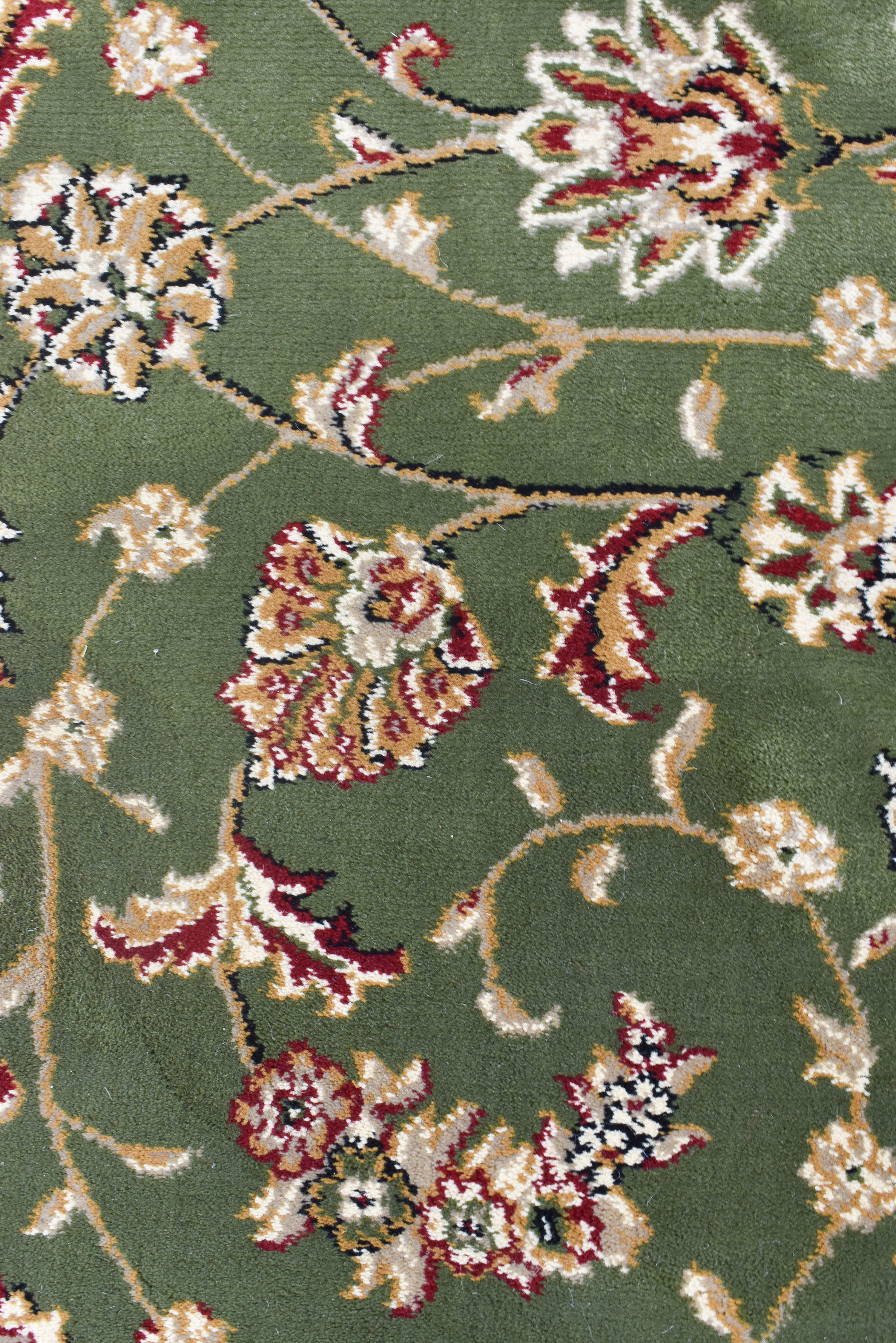 Exclusive Sale! Granada 79 Green Turkish Power - Loomed Rugs for Classical Decor