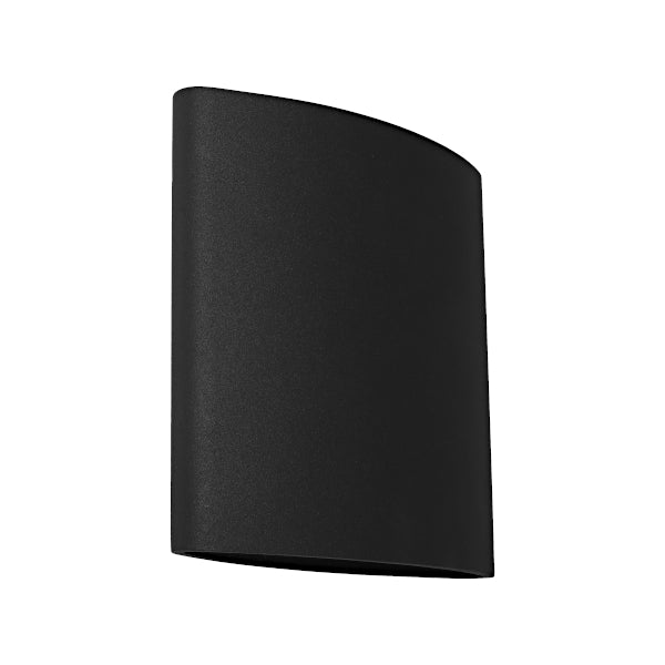 Black Herron Exterior 2lt LED Wall Light with 136 Lumens