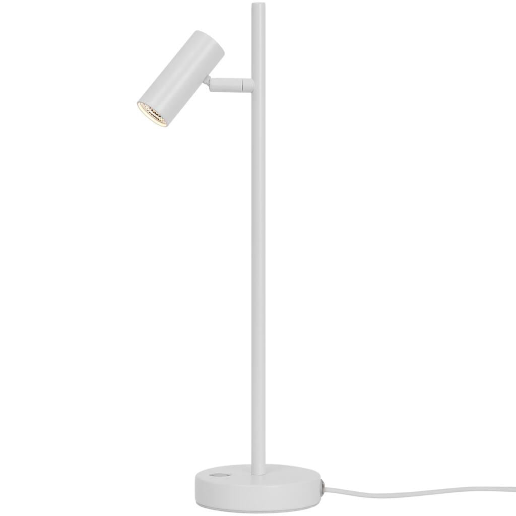 Omari Nordic-Style Table Lamp in Elegant Black and White