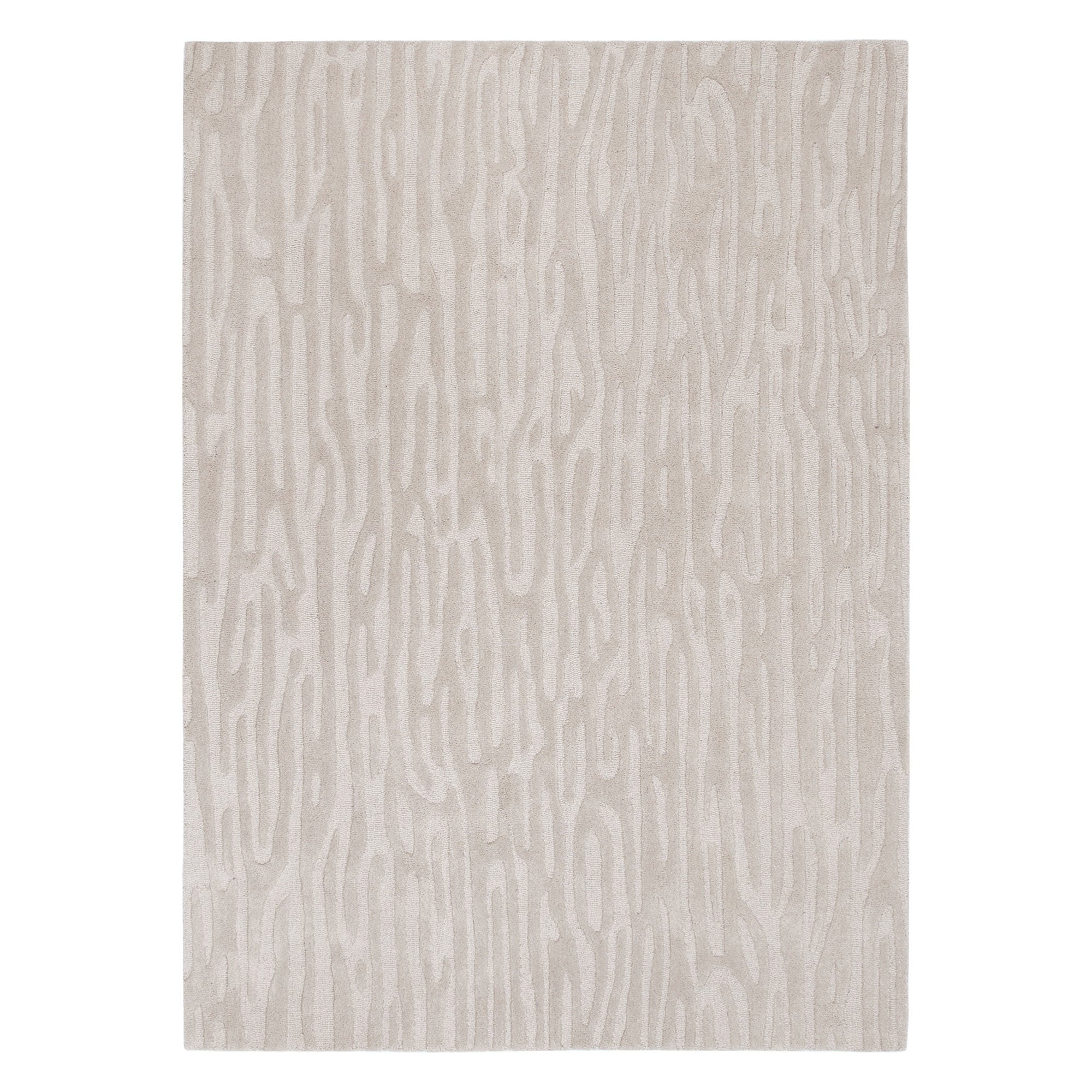Les Nomades Sandstorm Beige Luxury Wool Rug - Great Addition