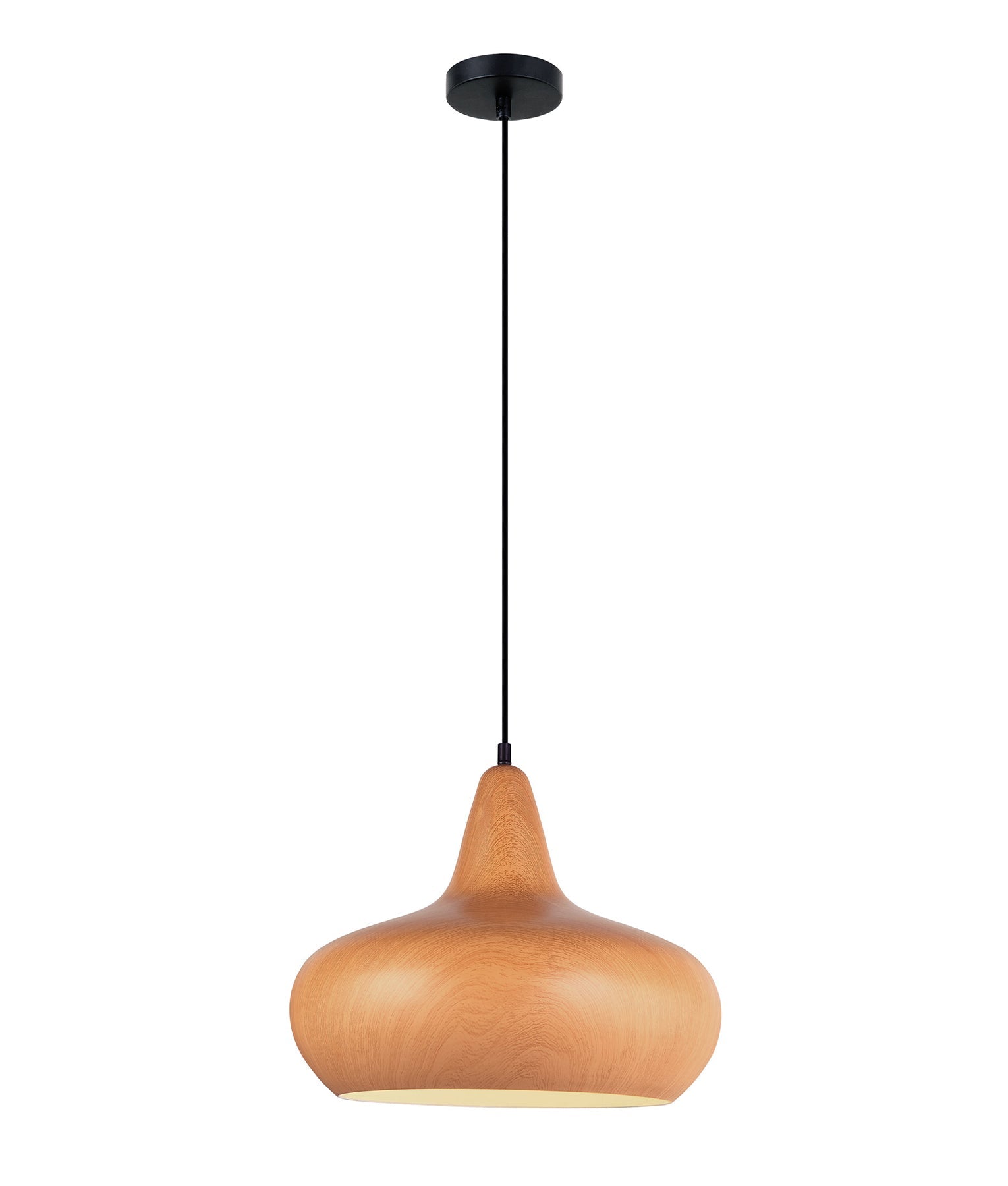 LIGNA Retro-Style Replica Wood Wine Glass Single Pendant Lights