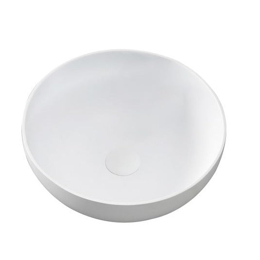 Hot! London Round Matte White Basin 390x390x145