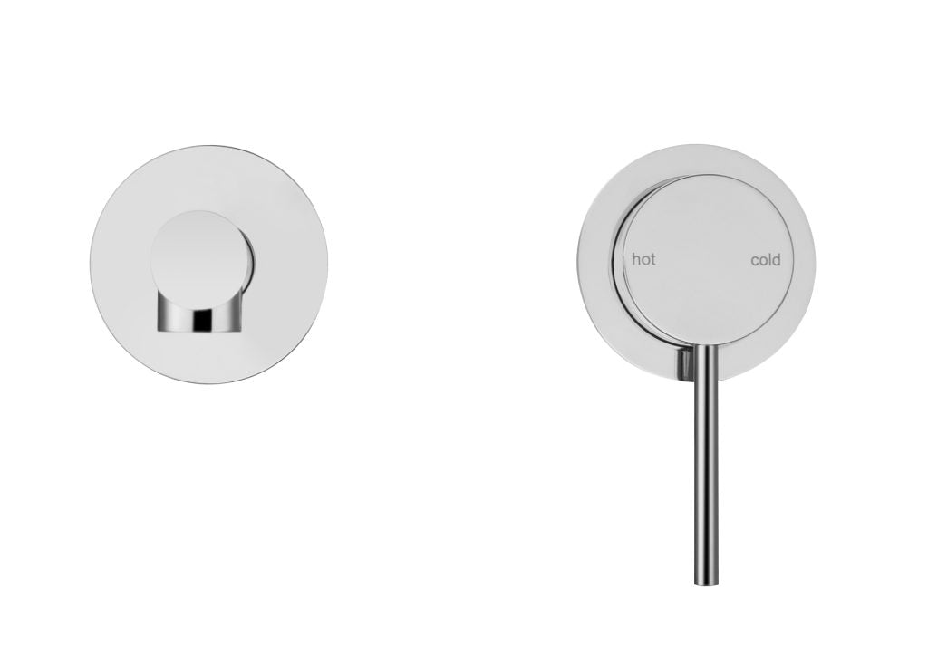 Hot! Mica 2P Chrome Straight Wall - Spout Combo