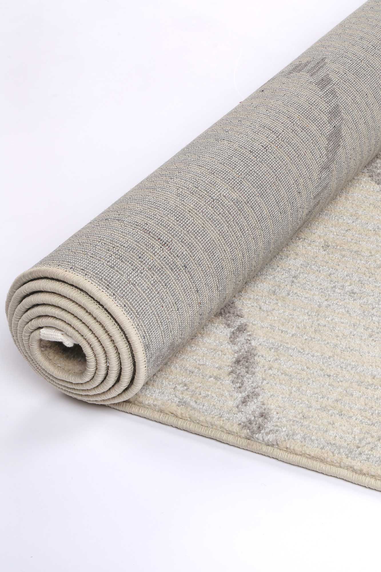 Contemporary Peru Pica Cream Rug with Long - lasting Durability