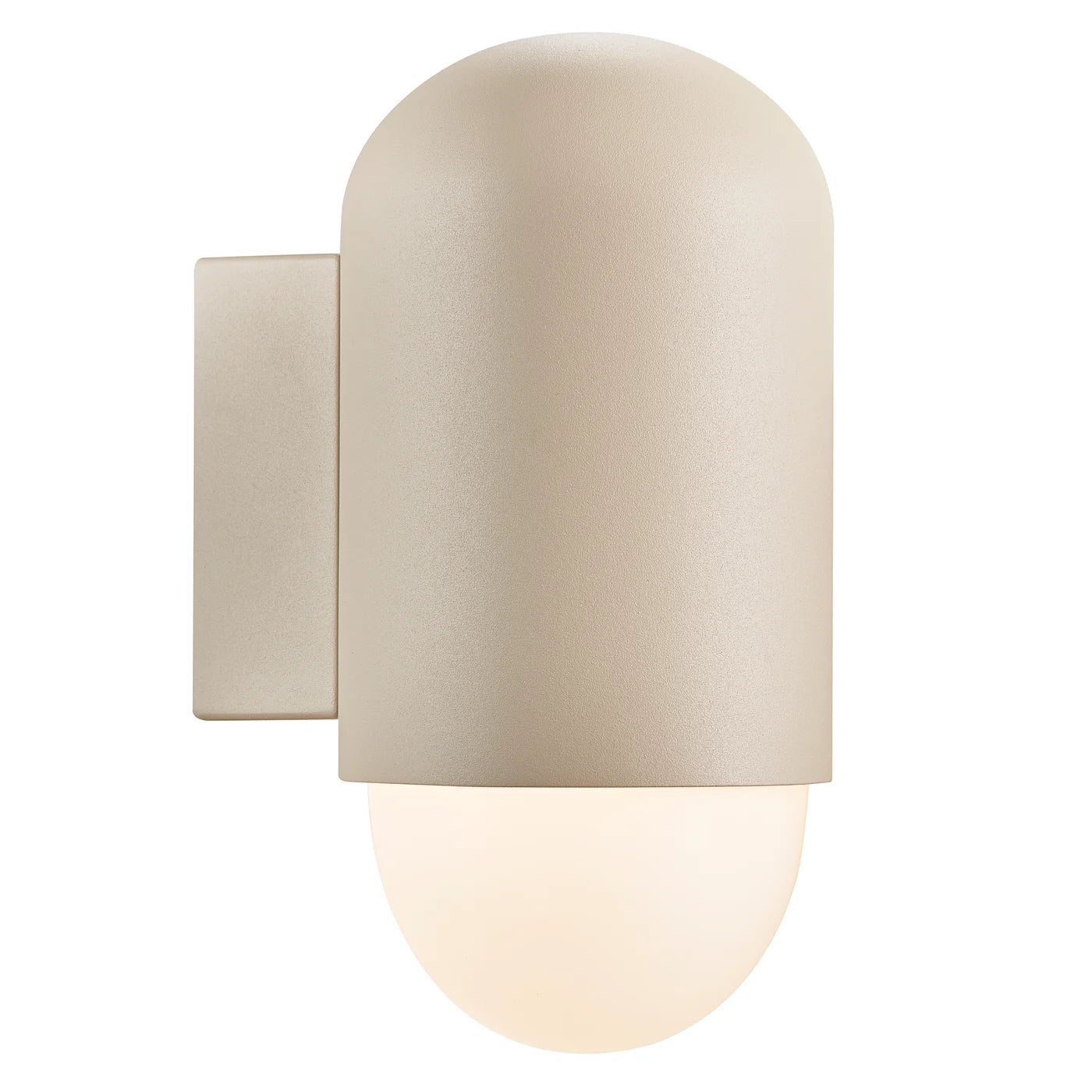 Nordlux Heka Outdoor Wall Light - Black, Grey, Sanded (Sanded Available in April)