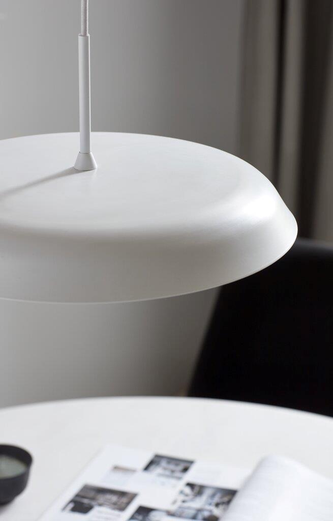 Nordic-Style Grey and White Pendant Lamp - Piso