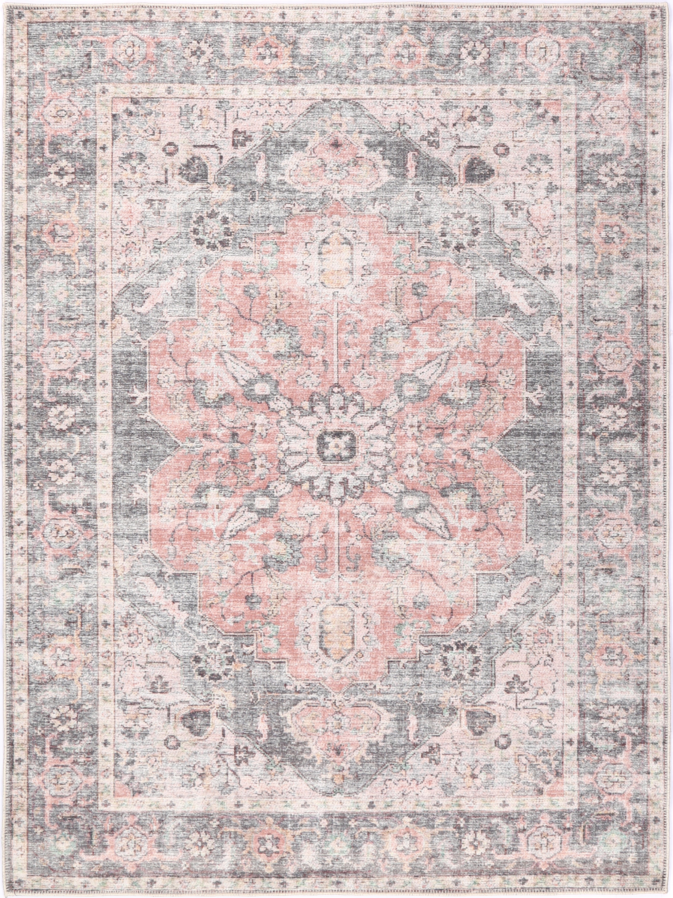 Exclusive Heritage Eira Washable Rug - Ideal for Busy Homes