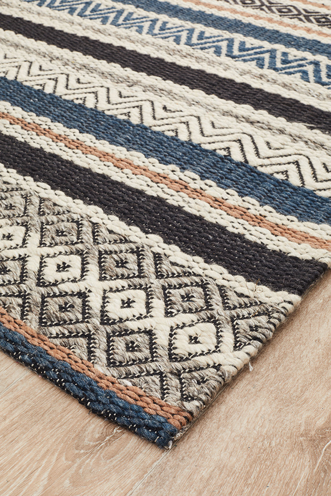 Hot! Miller Swing Denim Rhythm Rug