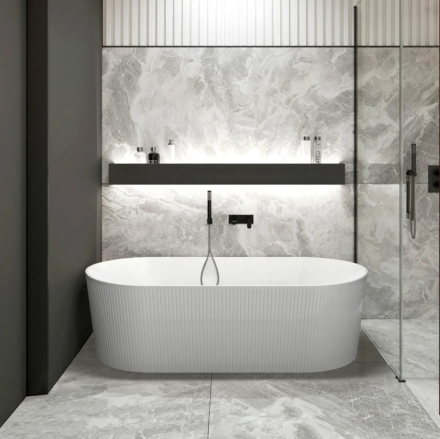 Hot Sale! NOOSA Freestanding Bathtub in 1700mm/1500mm Size for Modern Bathrooms