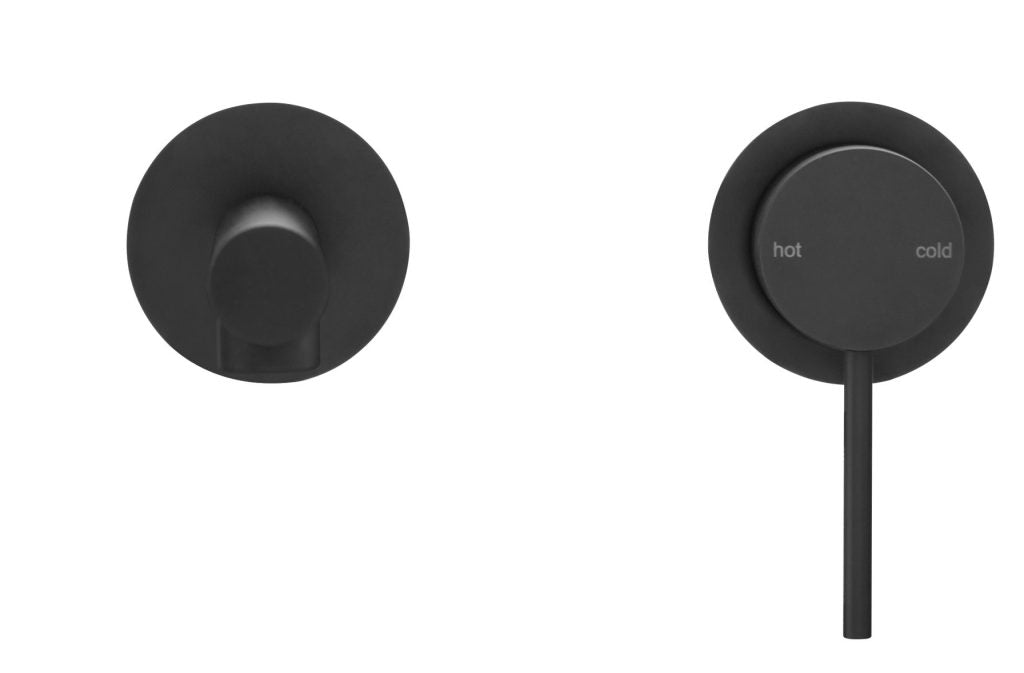 Hot Deal! 2P Straight Black Mica Wall - Spout Combo for Modern Bathrooms