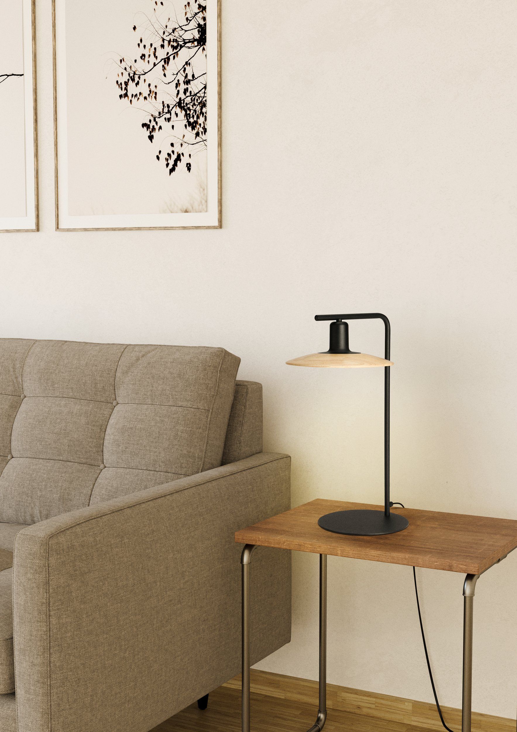 Stylish MAYAZES Table Lamp - A Must - Have Decor Piece