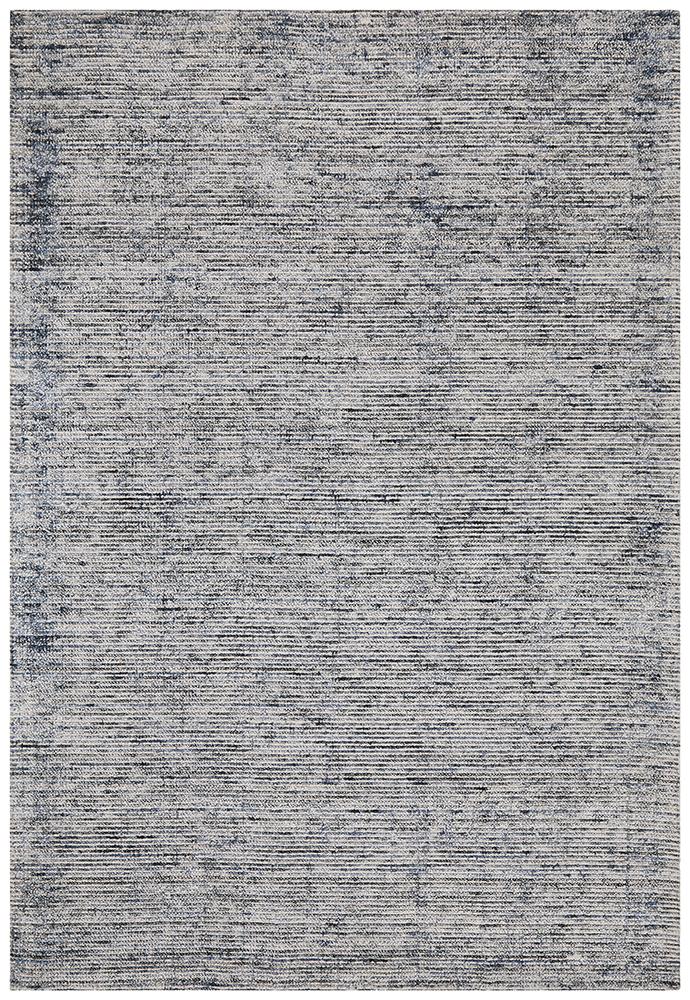 Hot! Allure Indigo Cotton - Rayon Luxury Rug