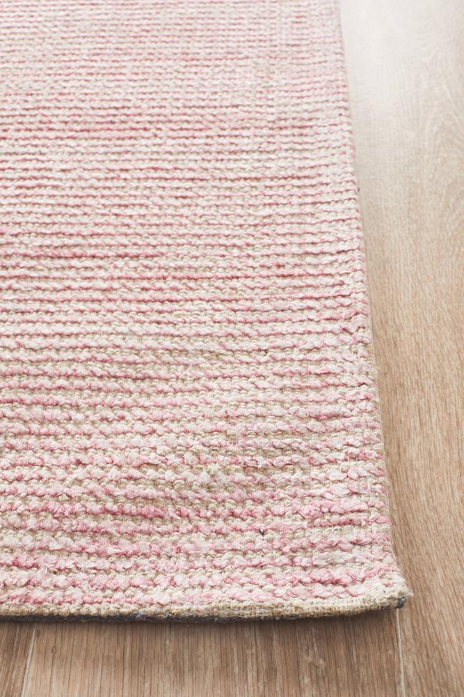 Hot Deal! Allure Rose Cotton - Rayon Luxury Rug