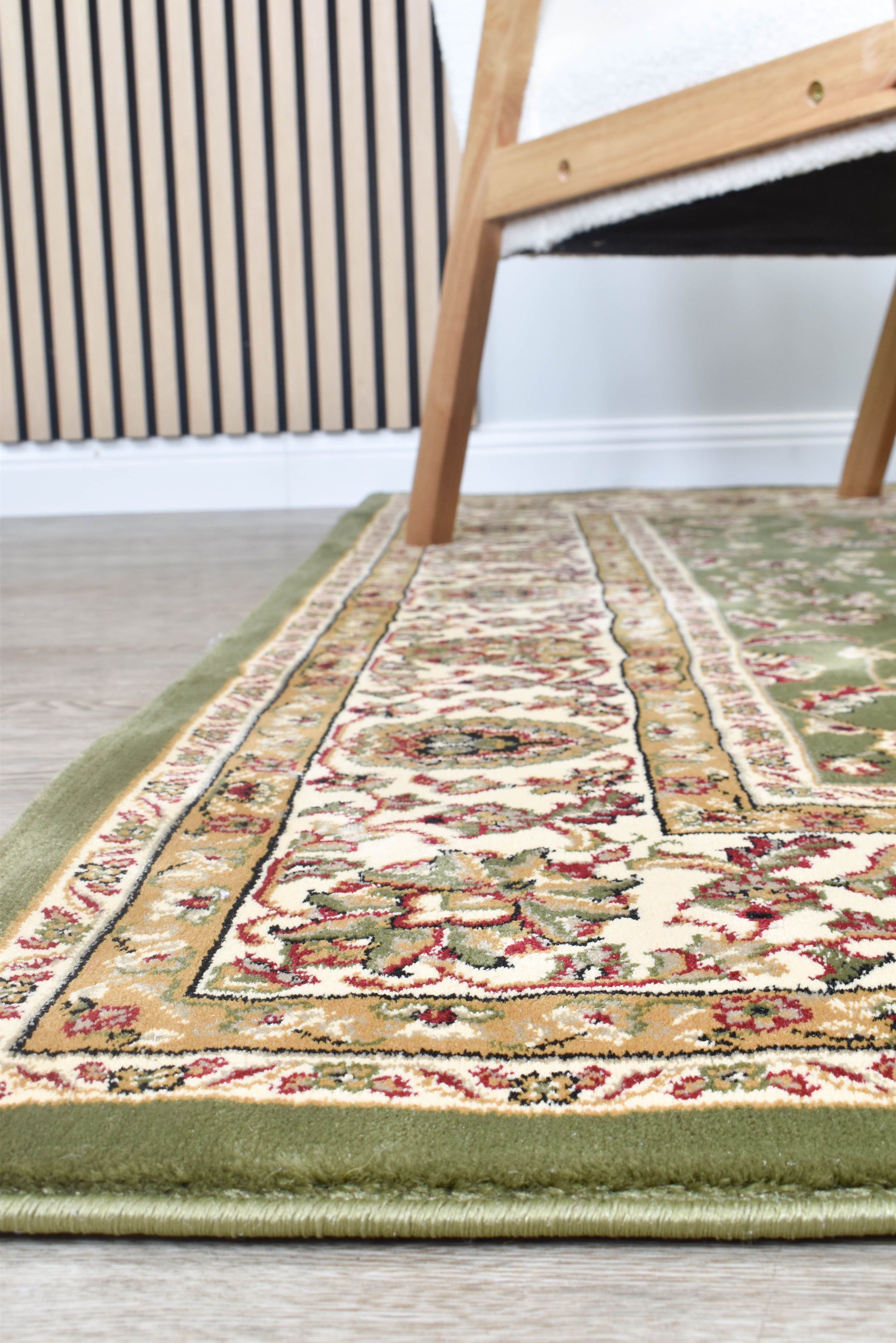 Exclusive Sale! Granada 79 Green Turkish Power - Loomed Rugs for Classical Decor