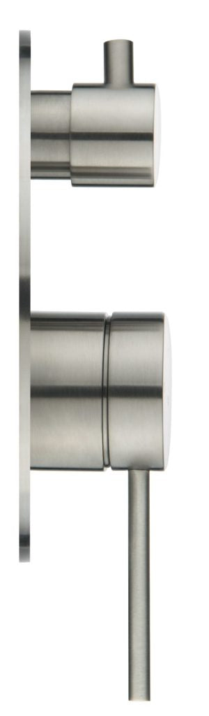Hot Sale! 1P Brushed Nickel Mica Shower Mixer with Diverter for Bathroom Upgrade