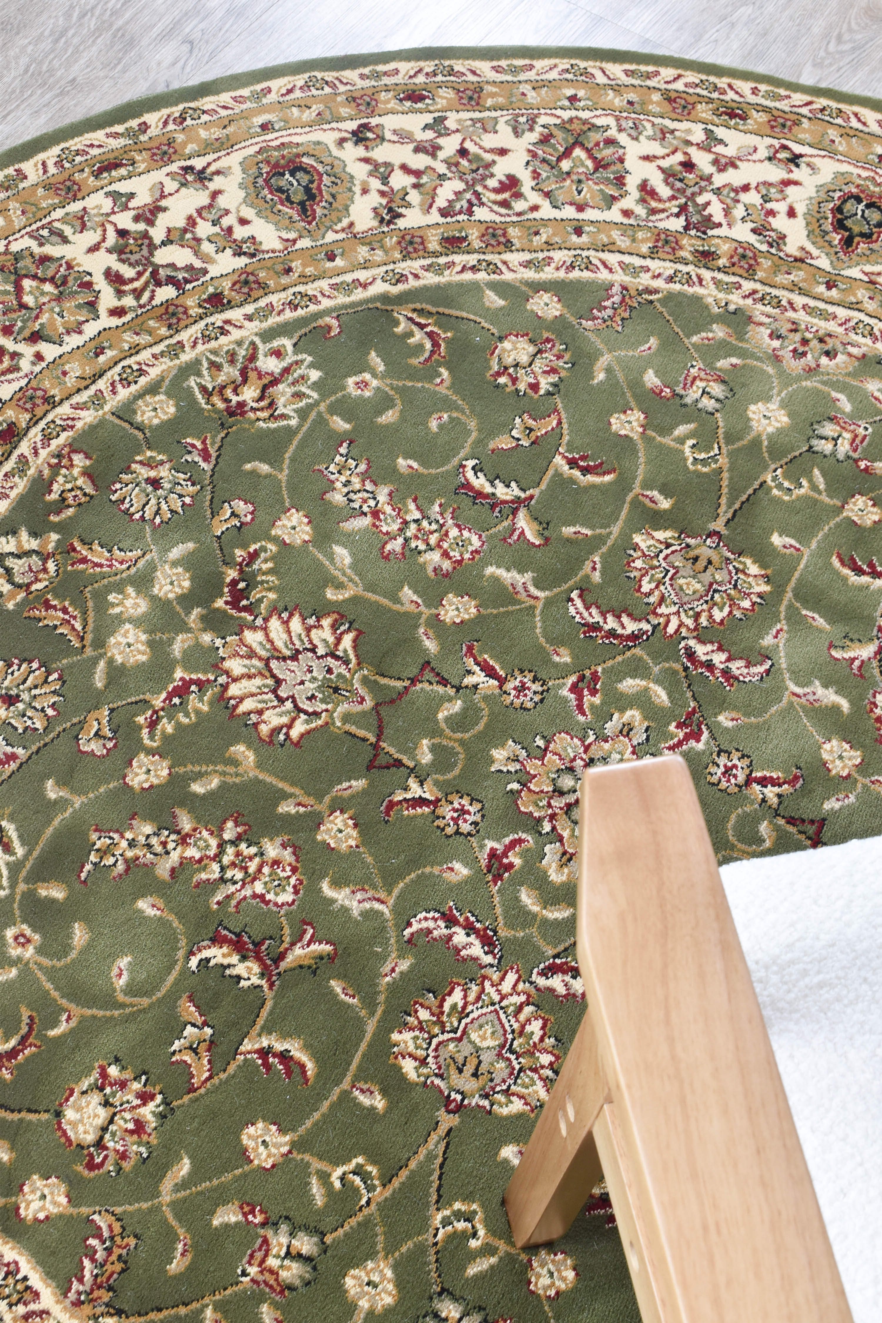 Hot! Granada 79 Green Runner Rug