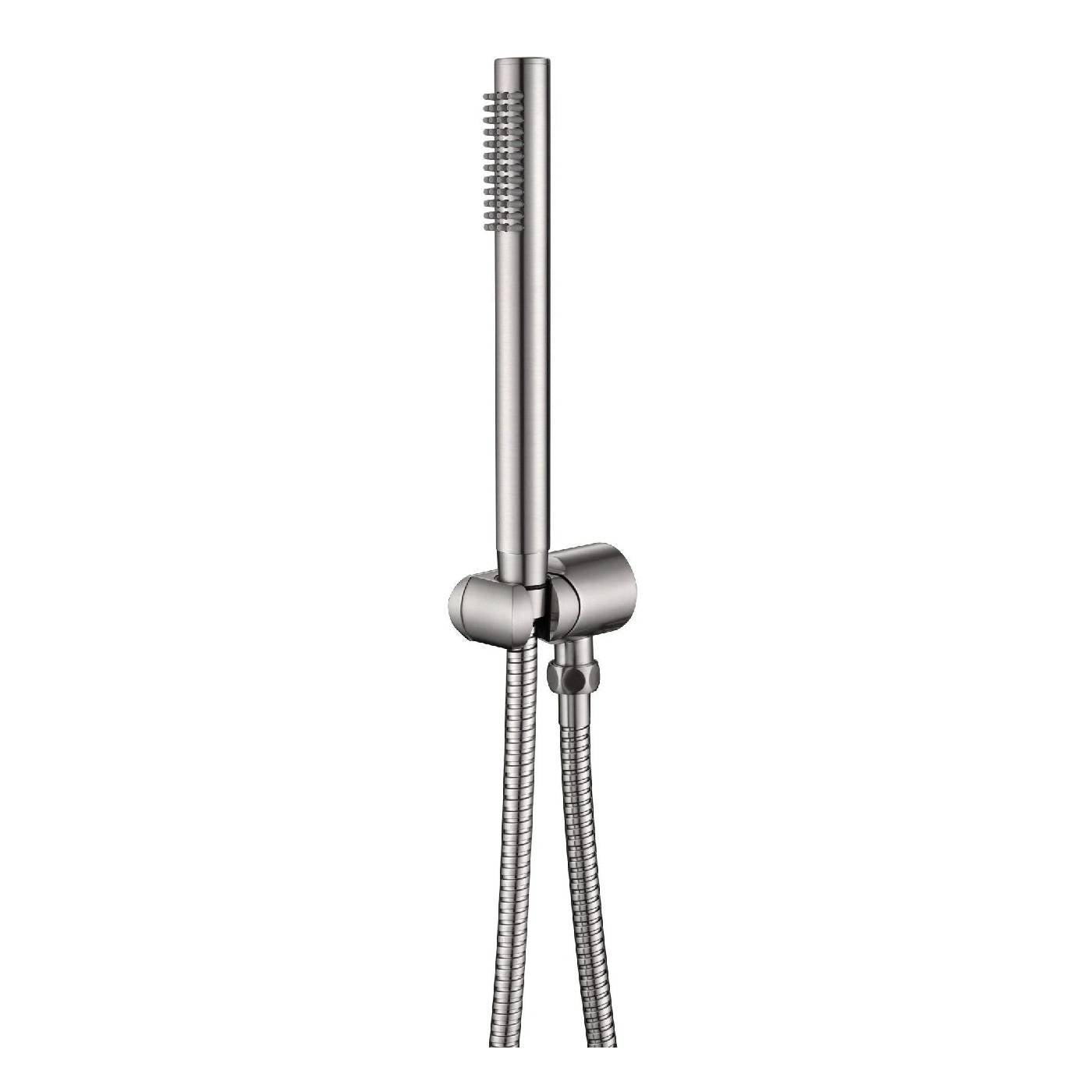 Brushed Nickel Mica Ergonomic Hand Shower for Refreshing Showers
