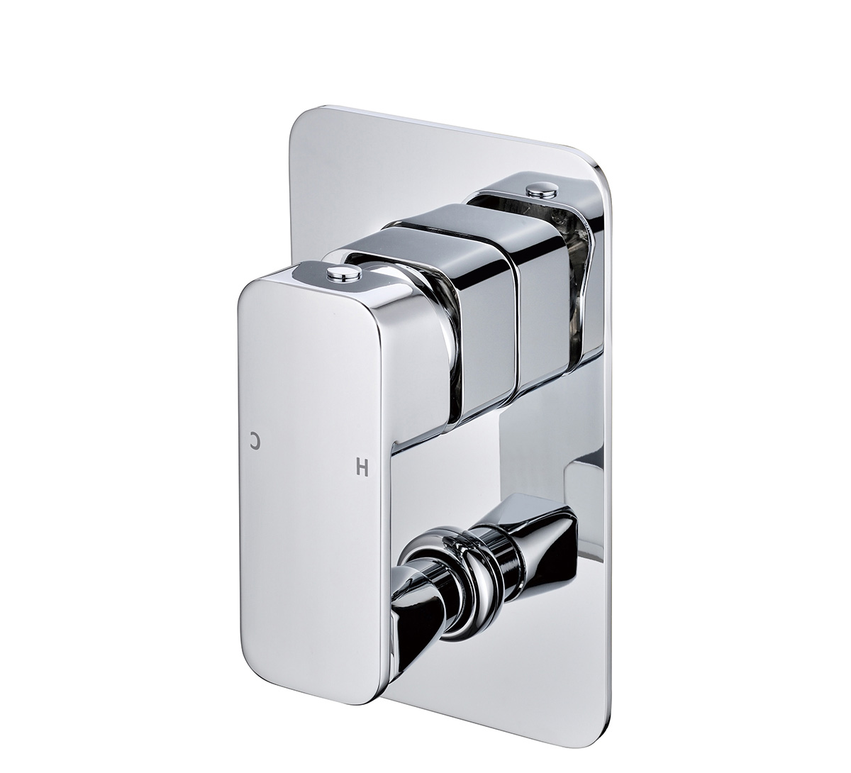 Hot Deal: Chrome Nova Wall Mixer with Bottom Diverter