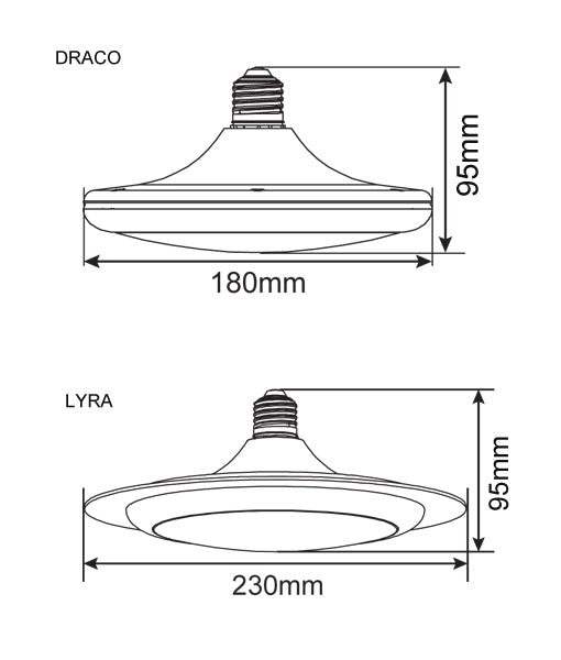 Hot Sale: 15W LYRA LED Oyster Globes for Versatile Lighting Needs