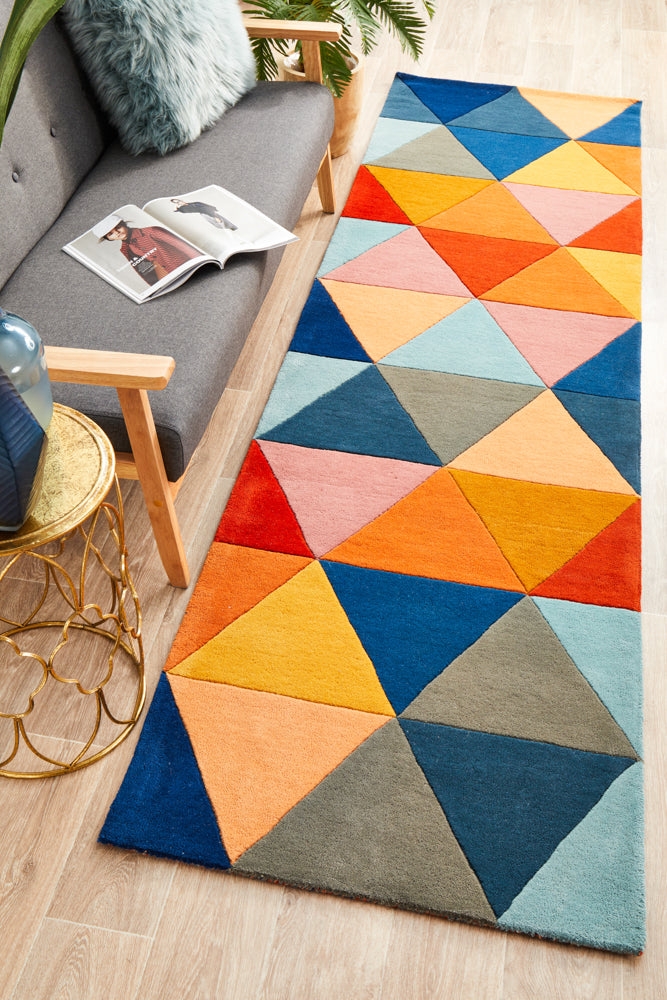 Exclusive Matrix 905 Pure Wool Multi Runner Rug