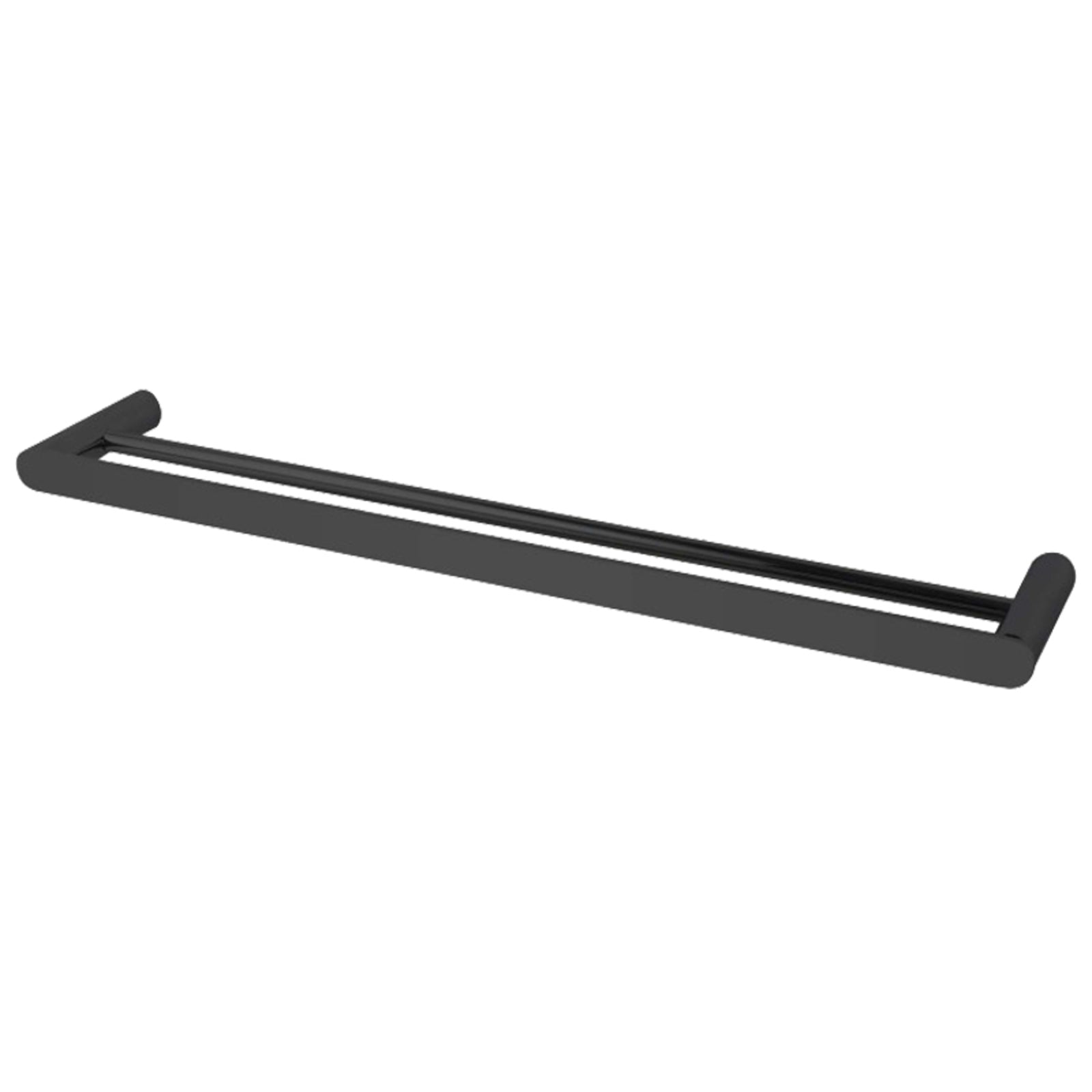 800mm Esperia Double Towel Rail in Stylish Matte Black