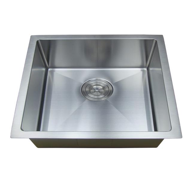 Upgrade Your Kitchen with Handmade POS Stainless Steel Single Kitchen Sink - Multiple Sizes Available