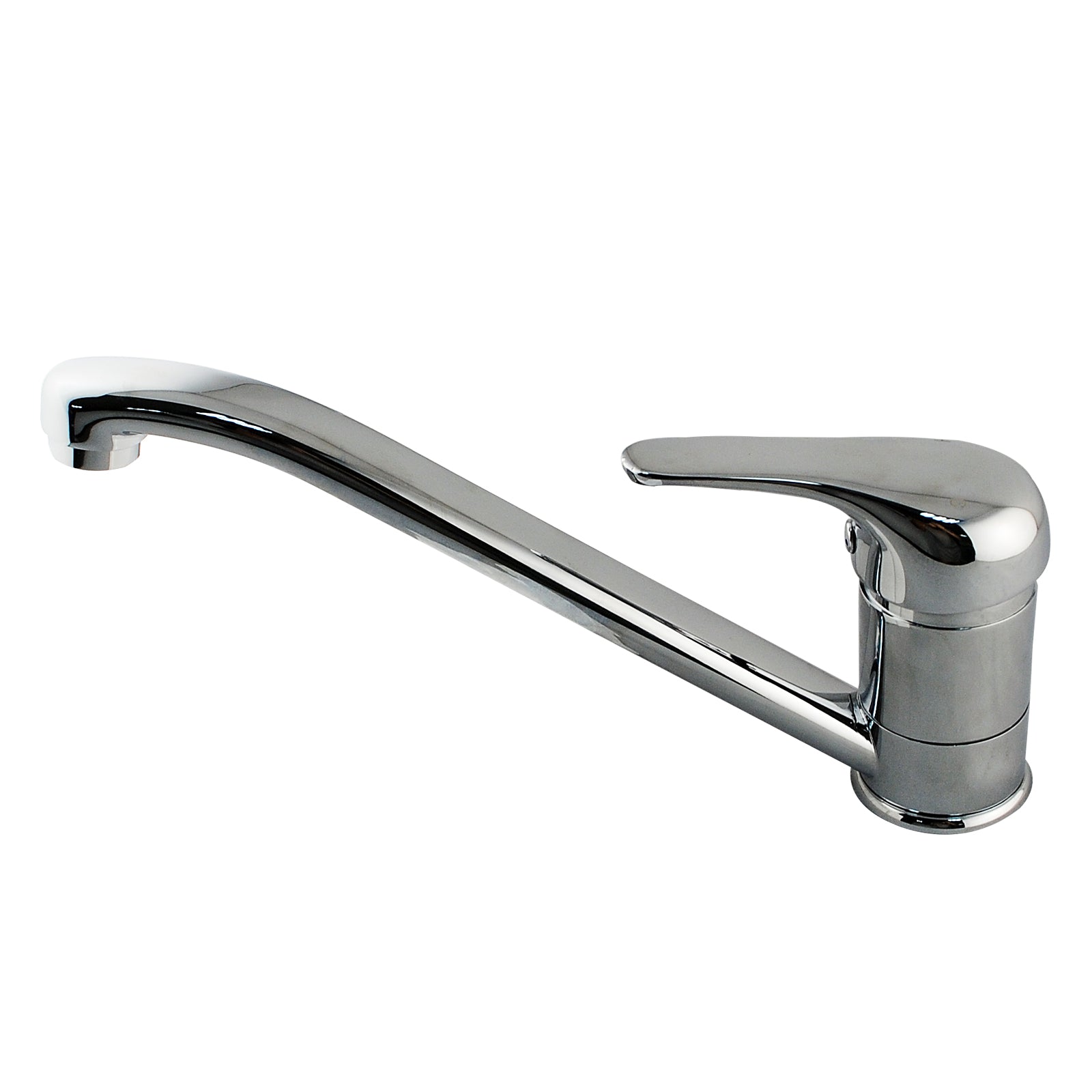 Hot Deal! Chrome Brass POS Kitchen Sink Mixer with Swivel Spout