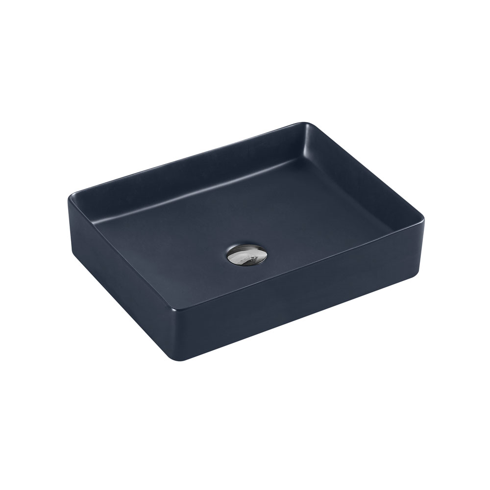 Nero Grey ETNA Rectangle Counter Top Basin (470x360x110)