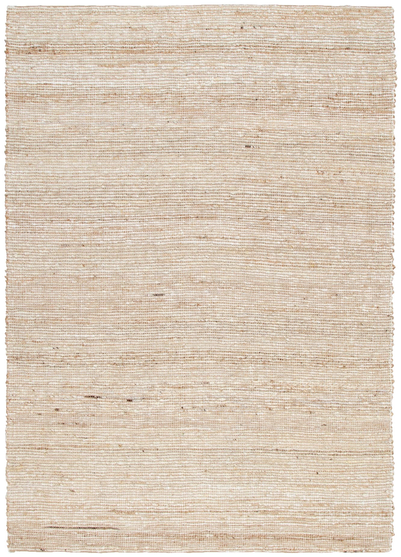 Luxurious Hand - woven Mackay Beige Wool & Jute Reversible Rug for Modern Coastal Homes