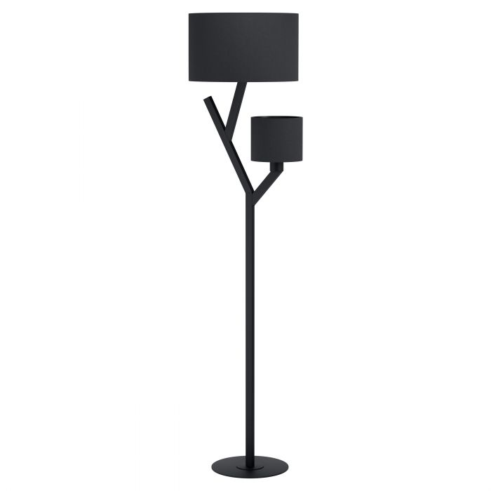 Hot! BALNARIO Black Steel Floor Light