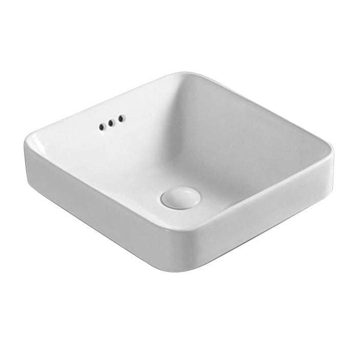 POSEIDON Square Insert Basin (420x420x155) - Stylish & Easy to Clean