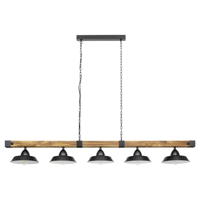 Hot Sale OLDBURY Steel Black Pendant Light for Vintage Decor