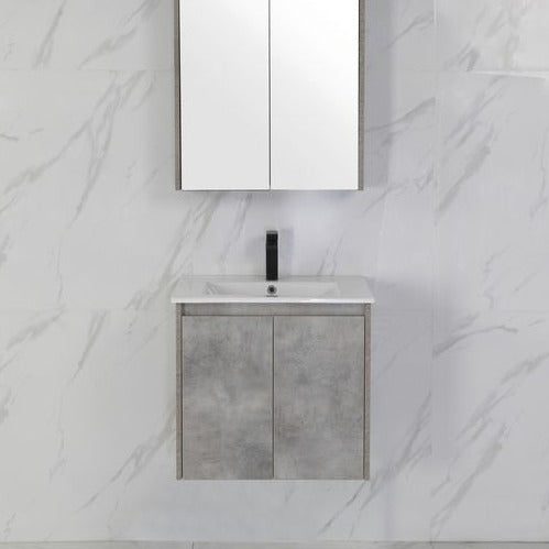 LOLA Grey Wall Hung Vanity - All Sizes Available