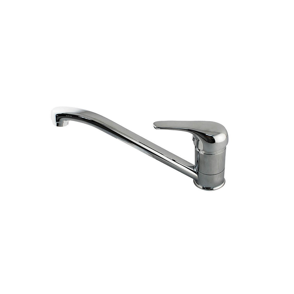 Hot Deal! Chrome Brass POS Kitchen Sink Mixer with Swivel Spout