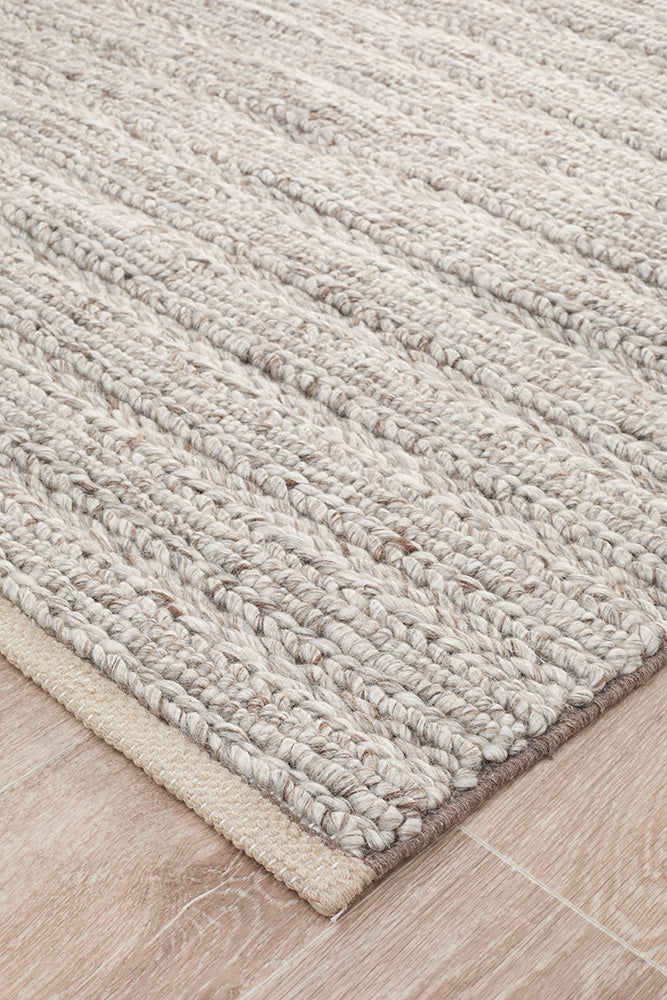 Hot! Harvest 801 Natural Wool & Viscose Rug