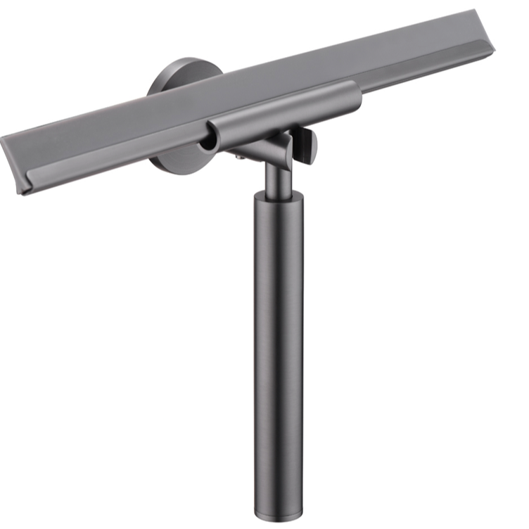 Brushed Gun Metal Mica Glass Squeegee for Streak - Free Cleaning