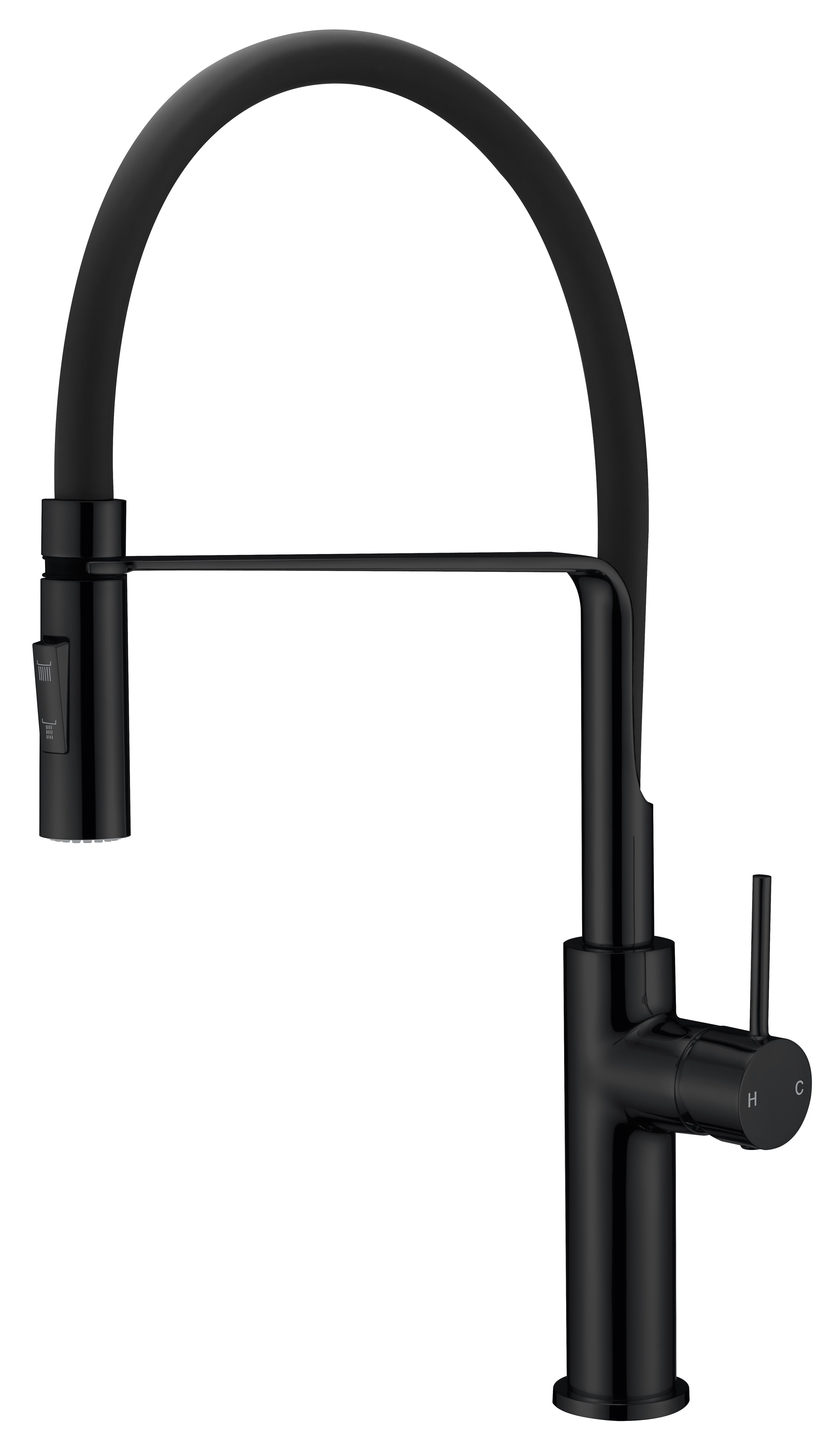 Hot Deal! HALI Matte Black Multifunction Sink Mixer