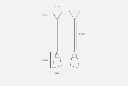 Nordlux Molli Black Pendant Lights - Set of 2