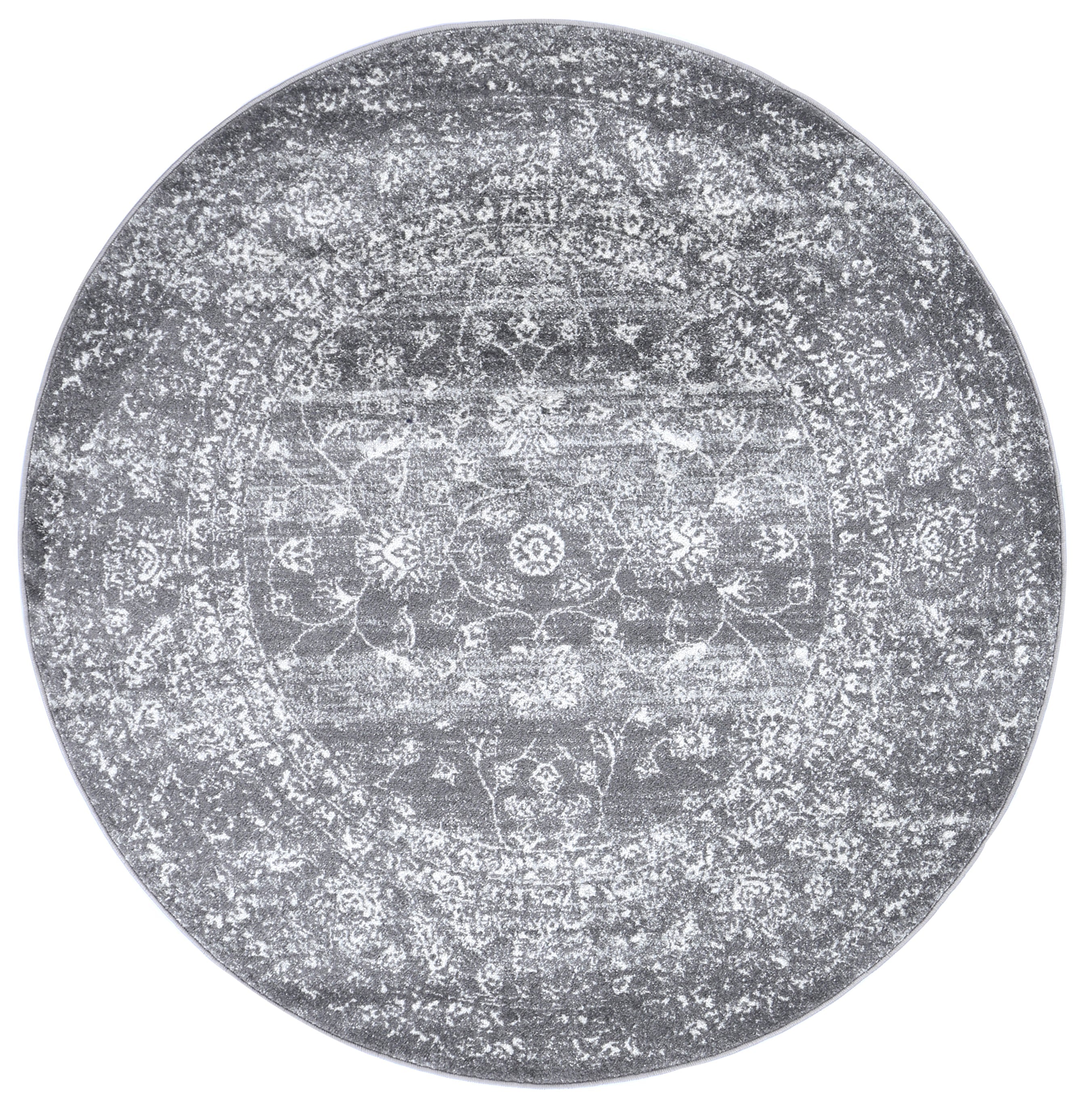 Ligures Grey Transitional Rug - Trendy & Durable