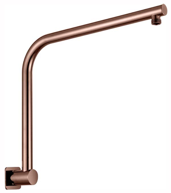 Hot! Rose Gold Limpid Shower Arm
