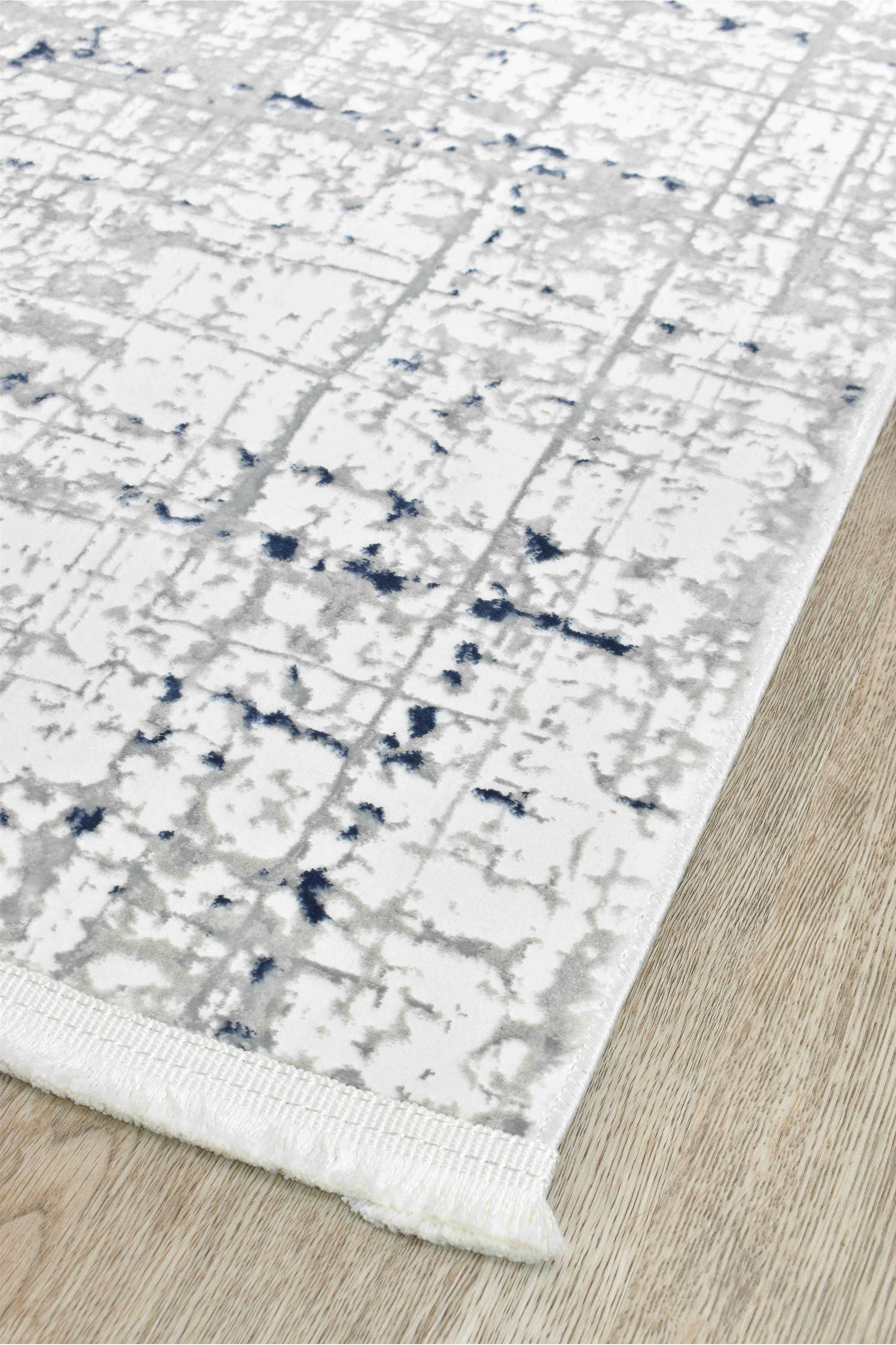 Harmonia Tiger White Runner Rug - Soft & Elegant