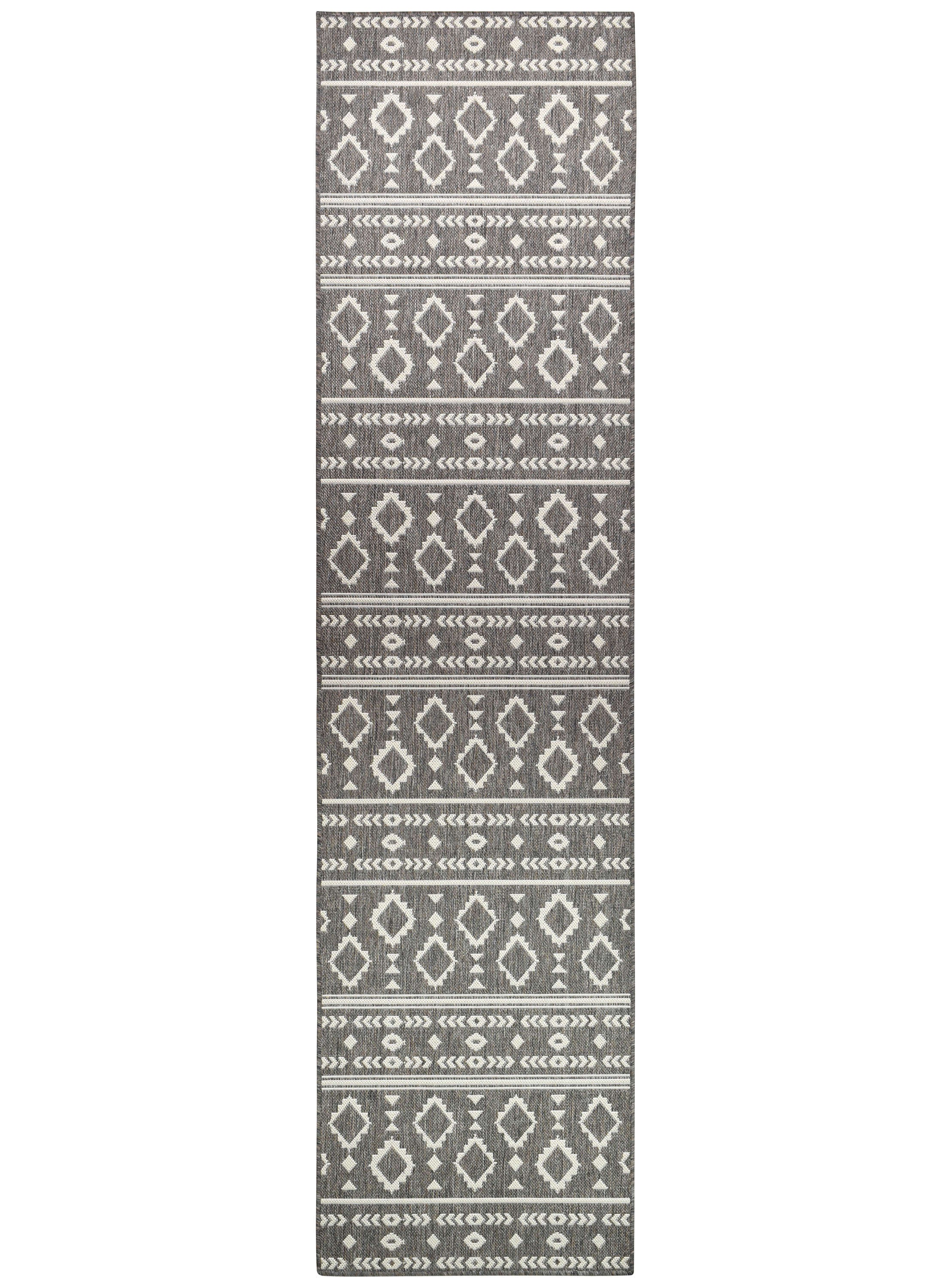 Affordable Alaska Brown Washable Rug - Ideal for Indoors & Outdoors