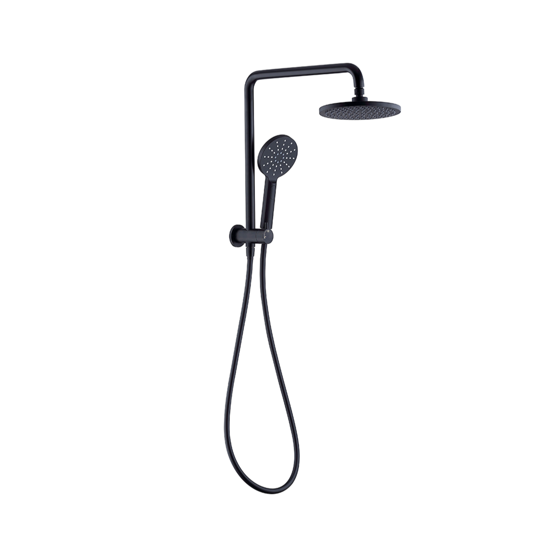 Black Mica Half-Rail Shower - Upgrade Your Bathroom with Style