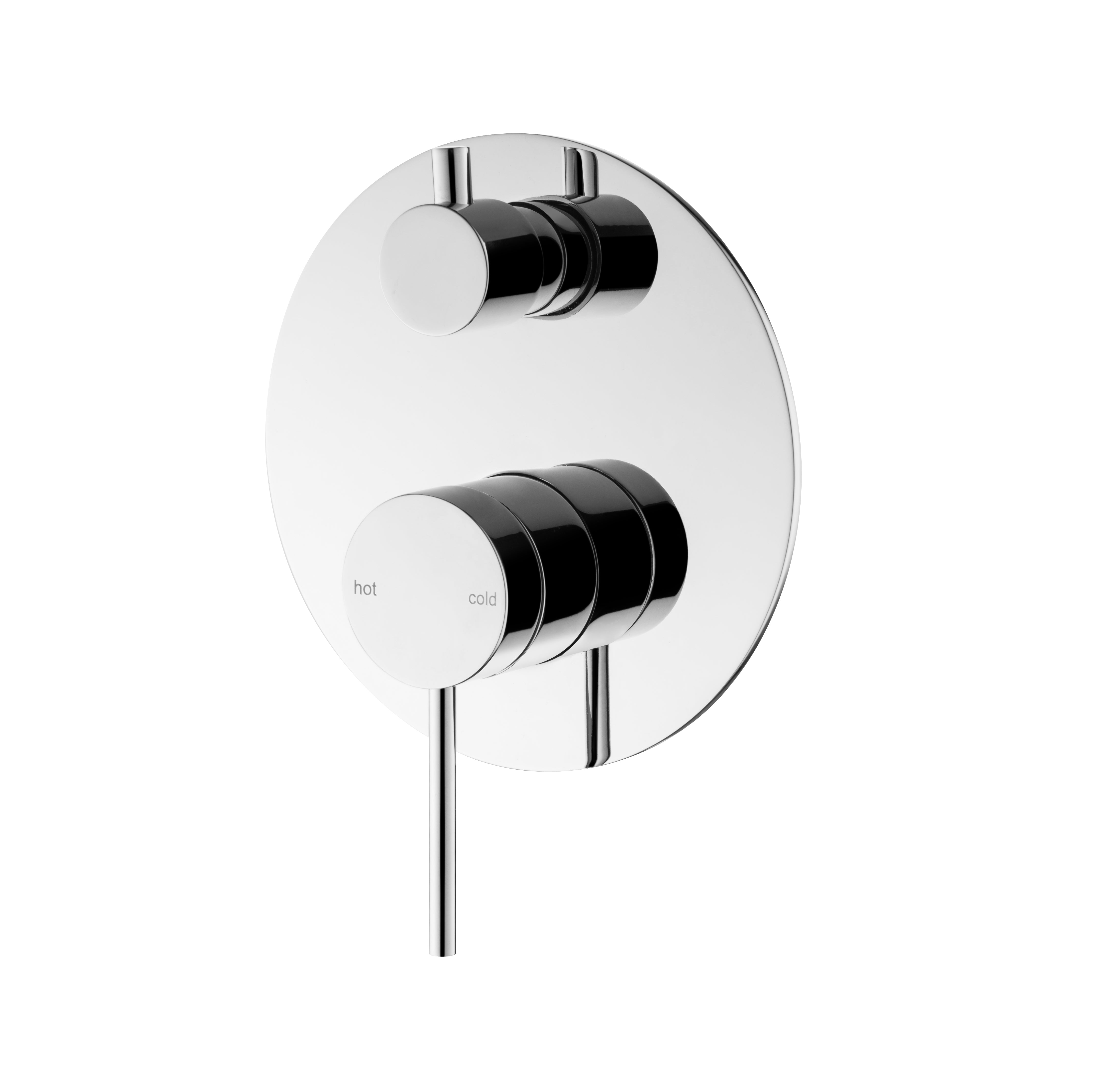 Chrome 1P Mica Shower Mixer with Convenient Diverter
